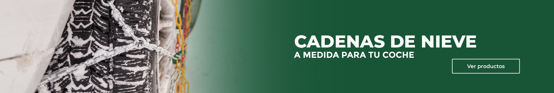 Encuentra las cadenas para tu vehículo