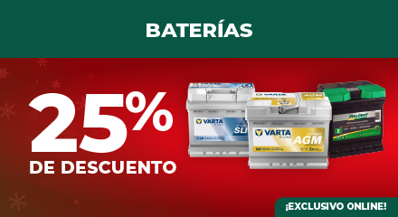Descuentos baterias
